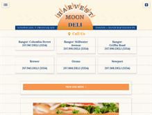 Tablet Screenshot of harvestmoondeli.com